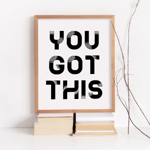 Du hast dieses Poster got