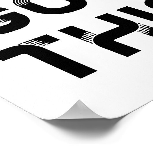 Du hast dieses Poster got (Ecke)