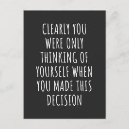 Du hast dir bestimmt nur gedacht, wenn du feiertagspostkarte