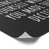 Du hast dir bestimmt nur gedacht, wenn du poster (Ecke)