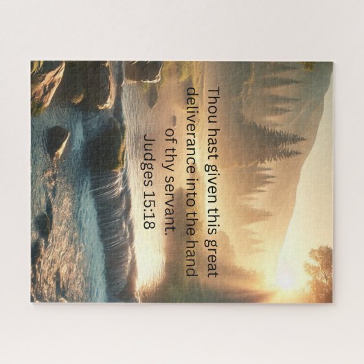 Du hast dir inspirierendes Rätsel gegeben Puzzle (Horizontal)