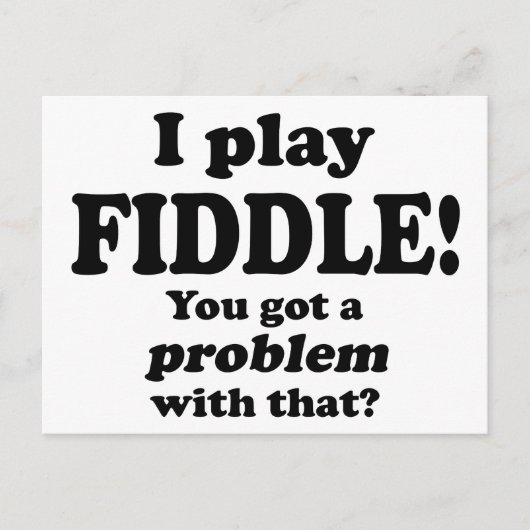 Du hast ein Problem damit Got, Postkarte (Vorderseite)