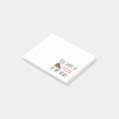 Du hast eine Pizza im Herzen Post-it Klebezettel (angewinkelt)