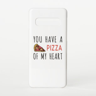 Du hast eine Pizza im Herzen Samsung Galaxy S10 Hülle