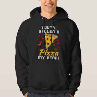 Du hast eine Pizza meines Herzens gestohlen  Valen Hoodie