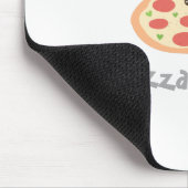 Du hast einen Pizza My Heart Funny Punny Food Spaß Mousepad (Ecke)