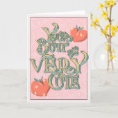 Du hast einen sehr niedlichen Hintern Karte (Gelbe Blume)