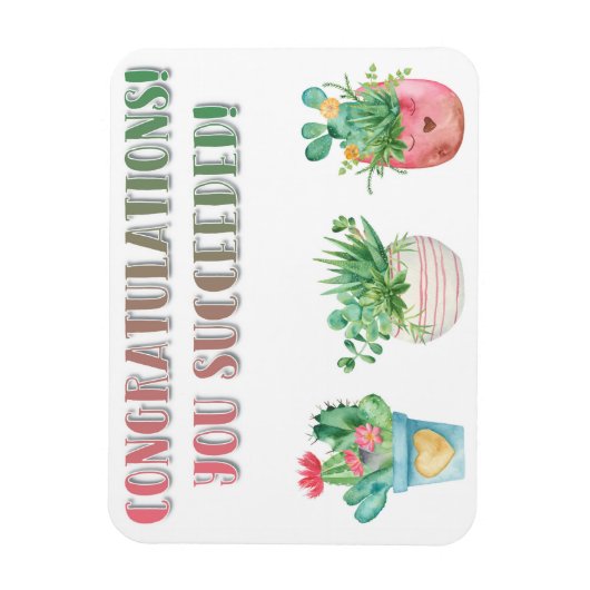 DU HAST ERFOLGT! MAGNET (Vertikal)