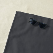 DU HAST ES DRIN | Moderner Trendiger Personalisier Strandtuch (Beispiel)