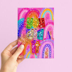 Du hast es geschafft Herzlichen Glückwunsch Karte