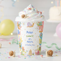 Du hast es geschnappt! Aquarellnuss Geburtstag