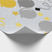 Du hast es getan! -Abschluss Geschenkpapier (Ecke)