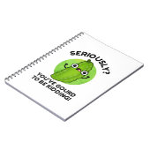 Du hast es gut gehabt, einen lustigen Veggie Pun z Notizblock (Linke Seite)