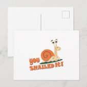 Du hast es gut gemacht geschnitten postkarte (Vorne/Hinten)