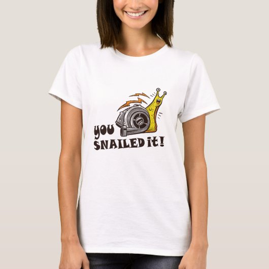 Du hast es gut gemacht geschnitten T-Shirt (Vorderseite)