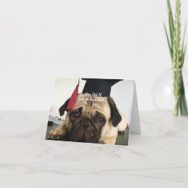 Du hast es vom Hund komisch in Grad geschafft Karte