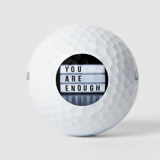 Du hast genug golfball (Vorderseite)