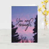 Du hast genug karte (Gelbe Blume)