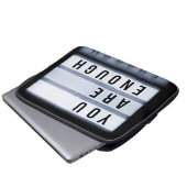 Du hast genug laptopschutzhülle (Vorne Knopf)