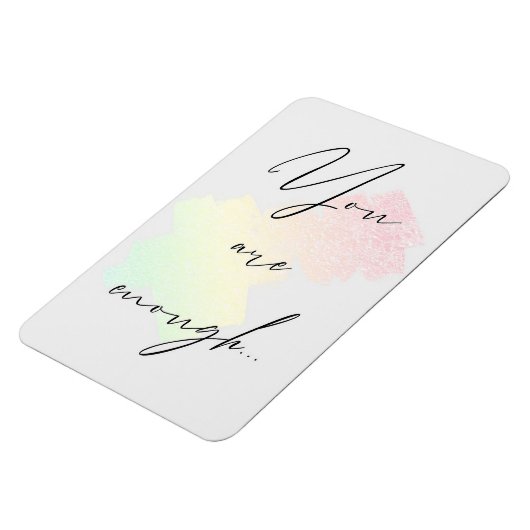 Du hast genug magnet (Linke Seite)