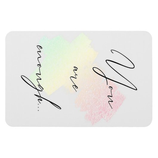 Du hast genug magnet (Horizontal)