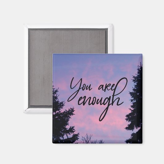 Du hast genug magnet (Vorderseite/Rückseite)