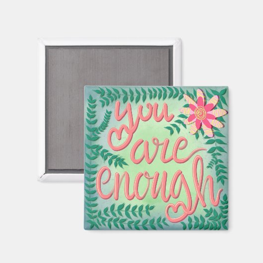 Du hast genug magnet (Vorderseite/Rückseite)