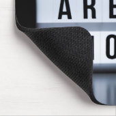 Du hast genug mousepad (Ecke)