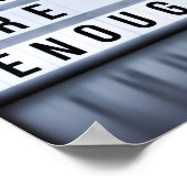 Du hast genug poster (Ecke)