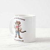 Du hast gerade deinen letzten Biskuit gebuttert Kaffeetasse (Vorderseite Links)