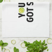 Du hast gerade Got Küchentuch (Gefaltet)