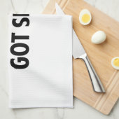 Du hast gerade Got Küchentuch (Viertel Falte)