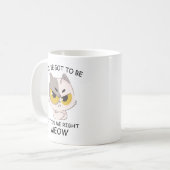 Du hast Got, mich gleich zu kauen Kaffeetasse (Vorderseite Links)