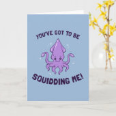 Du hast Got, mich zu quietschen Karte (Gelbe Blume)