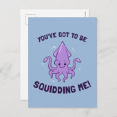 Du hast Got, mich zu quietschen Postkarte (Vorne/Hinten)