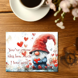 "Du hast keine Ahnung, wie sehr ich dich liebe" Va Postkarte