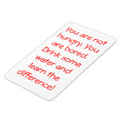 Du hast keinen Hunger Magnet (Linke Seite)