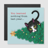 Du hast letztes Jahr nichts gelernt!! Magnetkarte (Vorne/Hinten)