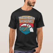 Du hast mein Auto-Mechanik-Auto-Auto Karo T-Shirt (Vorderseite)