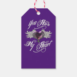 Du hast mein Herz Geschenkanhänger