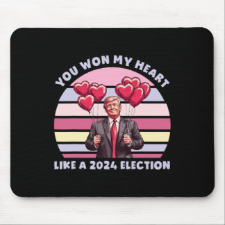 Du hast mein Herz gewonnen wie eine lustige Trump- Mousepad