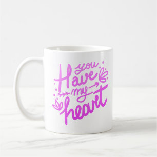 Du hast mein Herz Kaffeetasse