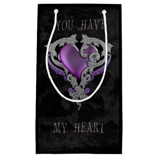 Du hast mein Herz Kleine Geschenktüte (Vorderseite)