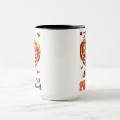 Du hast mein Herz Pizza Niedlichen Geschenke Tasse (Zentrum)