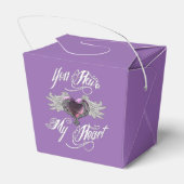 Du hast mein Herz rosa Geschenkschachtel (Rückseite)