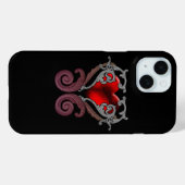 Du hast mein Herz rot Case-Mate iPhone Hülle (Rückseite (Horizontal))