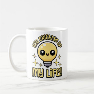 Du hast mein Leben aufgeweicht! Niedlicher Lightbu Kaffeetasse