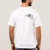 Du hast meinen herzlichen T - Shirt (Rückseite)