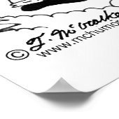 Du hast meinen septischen Tank gefunden Poster (Ecke)