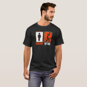 Du hast meinen Sohn Pro Player Beruflich Basketbal T-Shirt (Vorne ganz)